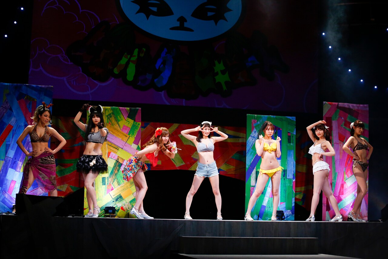 謎の新ユニット登場！上野パンダ島ビキニーズ「マイナス2.5」開幕