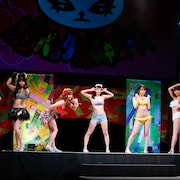 謎の新ユニット登場!上野パンダ島ビキニーズ「マイナス2.5」開幕