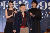 「銀河鉄道999 40周年記念作品 舞台『銀河鉄道999』～GALAXY OPERA～」制作発表記者会見より。