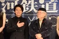 「銀河鉄道999 40周年記念作品 舞台『銀河鉄道999』～GALAXY OPERA～」囲み取材より。