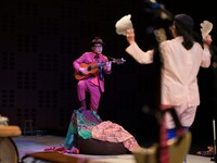 「近藤良平（コンドルズ）×永積崇（ハナレグミ）『great journey 2nd』」より。（撮影：菅原康太）