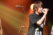 「御茶ノ水ロック-THE LIVE STAGE-」ゲネプロより。佐藤流司演じる片山始。