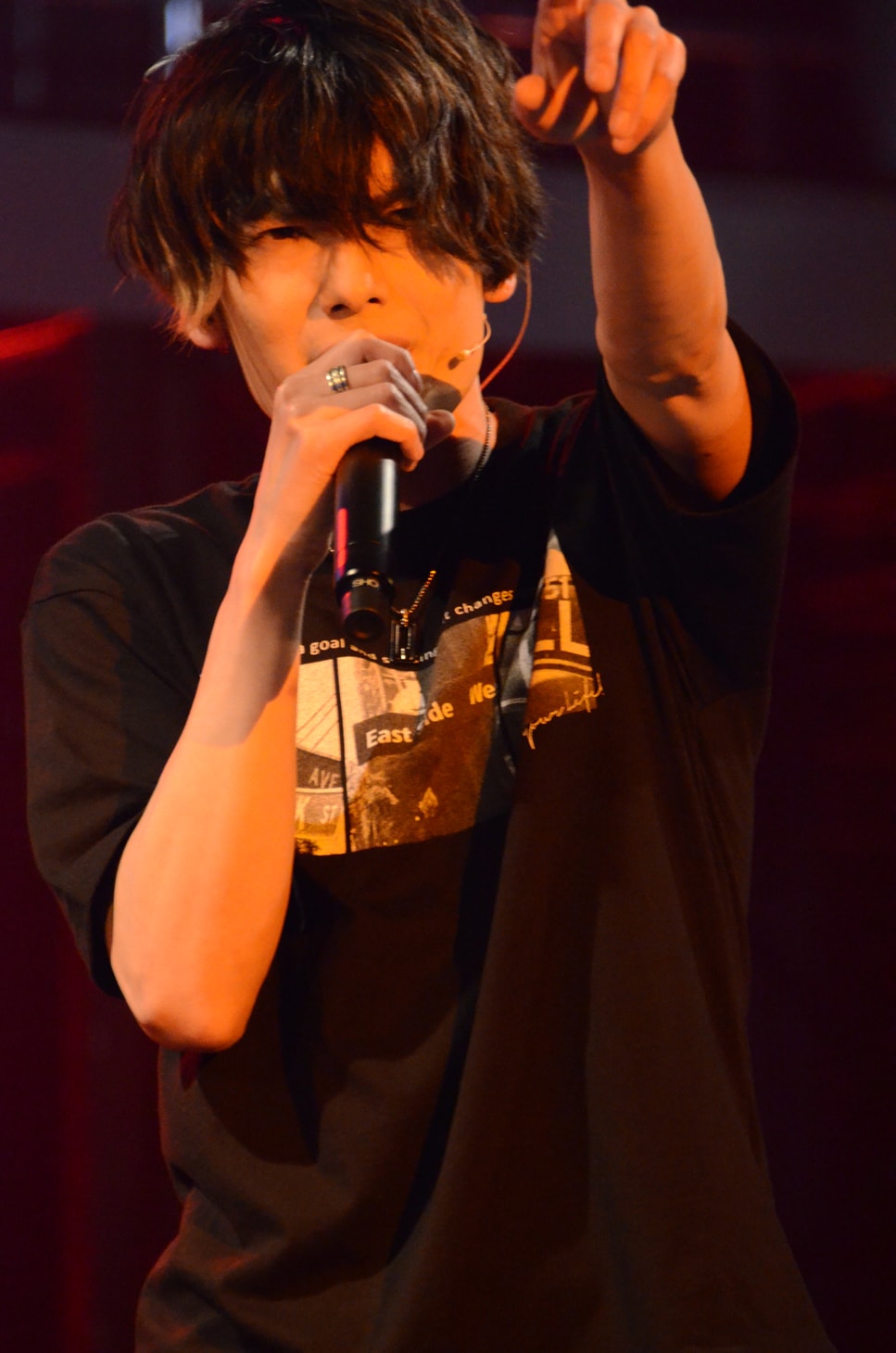 御茶ノ水ロック-THE LIVE STAGE-」ゲネプロより。崎山つばさ演じるSHO