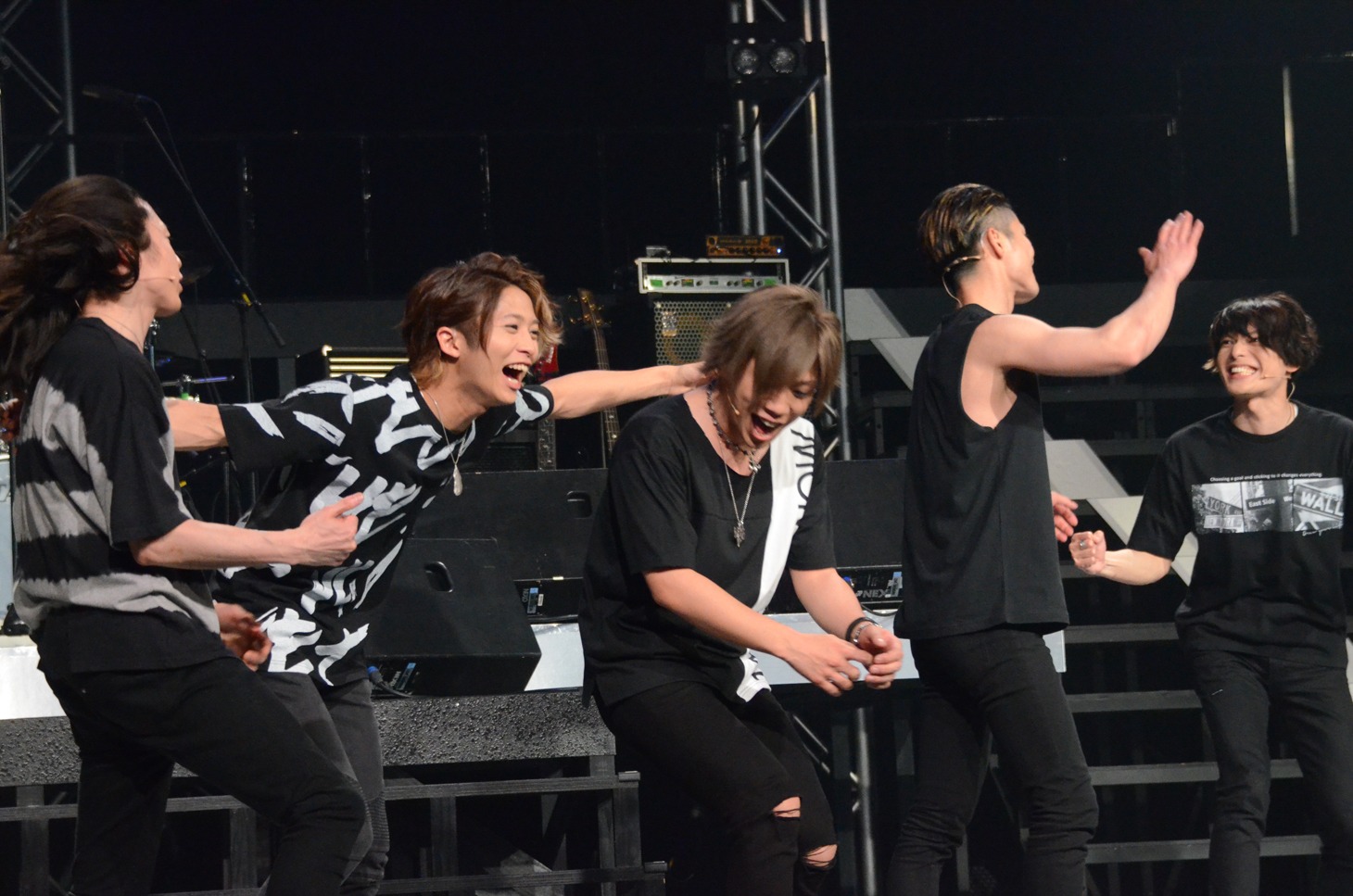 「御茶ノ水ロック-THE LIVE STAGE-」ゲネプロより。The DIE is CAST。