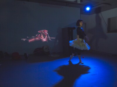 中林舞ソロ企画 Vol.0 一人芝居「HAMARU」ゲネプロより。