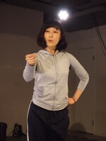 中林舞ソロ企画 Vol.0 一人芝居「HAMARU」ゲネプロより。