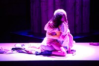 「悪人」ゲネプロより。（写真：関信行）