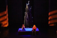 「悪人」ゲネプロより。（写真：関信行）