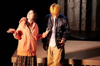 「悪人」ゲネプロより。（写真：関信行）