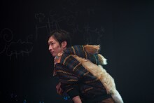 齋藤陽介演じるキツネ。