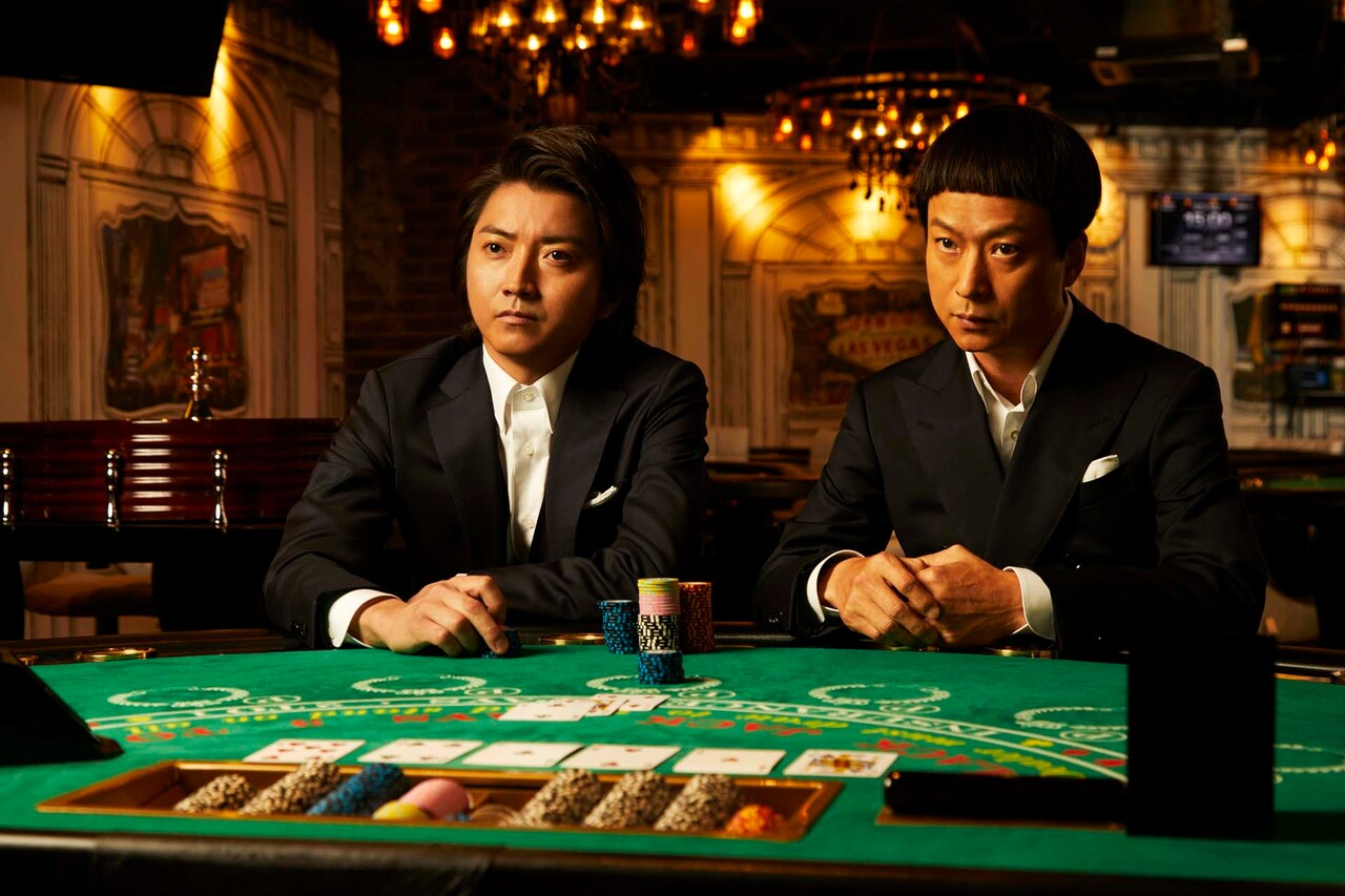 「レインマン」藤原竜也＆椎名桔平がカジノに挑戦するビジュアルお目見え