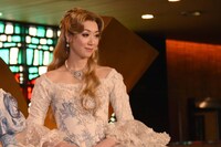 ミュージカル「1789 -バスティーユの恋人たち-」初日前会見より、凰稀かなめ。