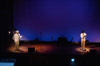 フォトシネマ朗読劇「最果てリストランテ」より。