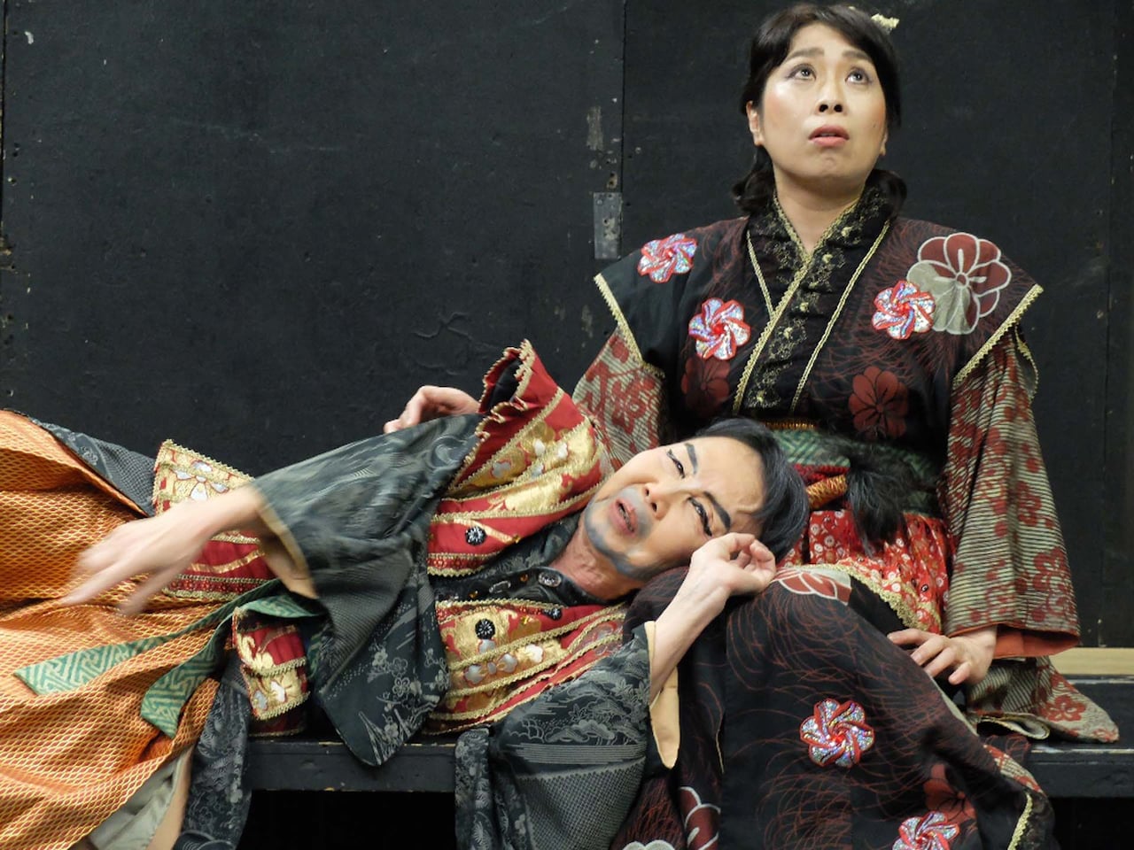 シアターRAKU公演「RAKU歌舞伎『十二夜』」稽古の様子。