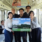 「海辺の鉄道の話」詩森ろば、松村武ら車両内で制作発表「再発見のきっかけに」