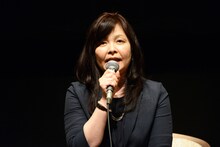 こまつ座・井上麻矢代表。