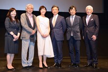 こまつ座「父と暮せば」および「戦後“命”の三部作」製作発表より。