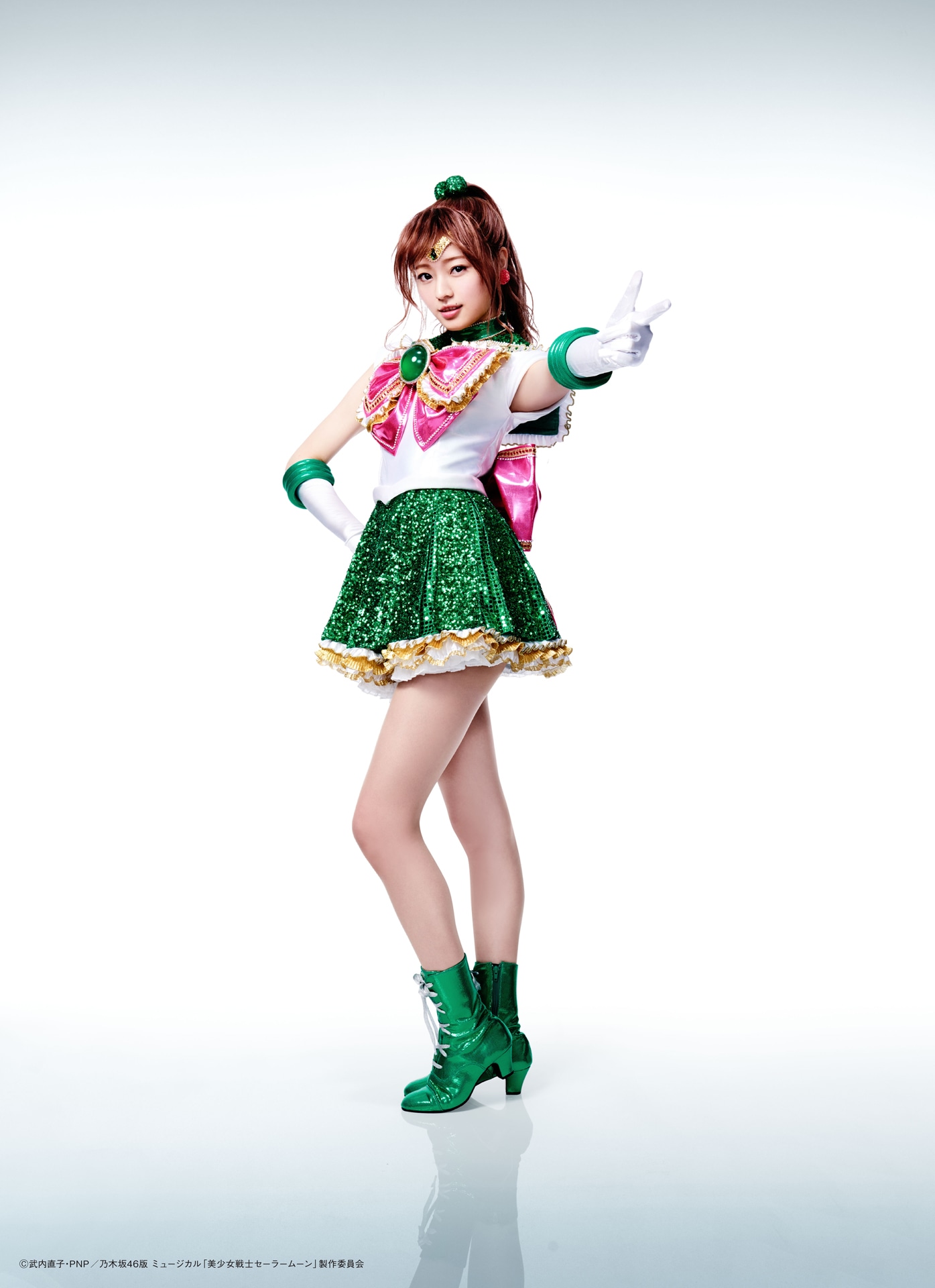 梅澤美波扮するセーラージュピター。