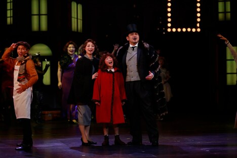 丸美屋食品ミュージカル「アニー」ゲネプロより。