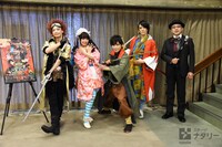 左から池田純矢、中島早貴、鈴木勝吾、松島庄汰、松尾貴史。