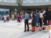 ままごと「港の劇場」の様子。