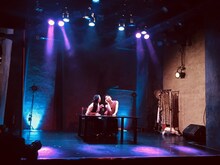 大石めぐみ組 単独ダンスライブ「楽屋は踊る」ビジュアル