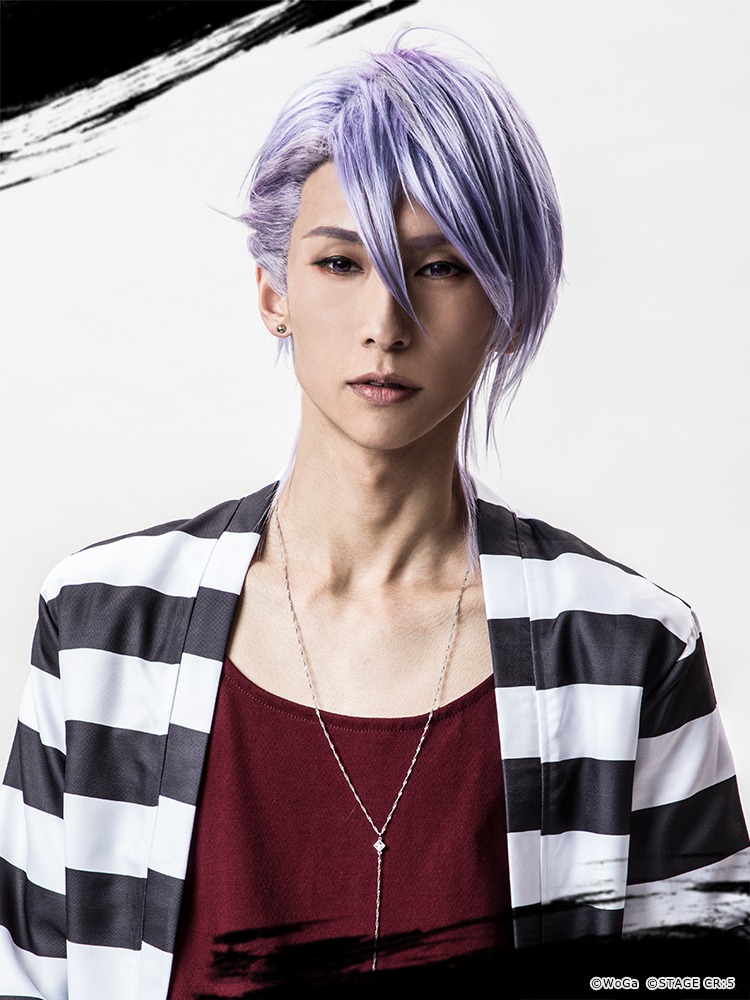 「THE STAGE ラッキードッグ1 first luck」初演より、輝海扮するジュリオ・ディ・ボンドーネのビジュアル。