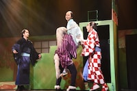 「ミュージカル『しゃばけ』参 ～ねこのばば～」ゲネプロより。