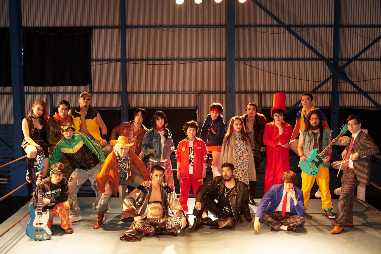 劇団鹿殺し ストロングスタイル歌劇「俺の骨をあげる」ビジュアル（撮影：江森康之）