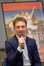「ウィーン国立バレエ団 2018年来日公演」記者会見より。マニュエル・ルグリ。（撮影：瀬戸秀美）