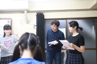 田上パル 第17回公演「Q学」稽古の様子。