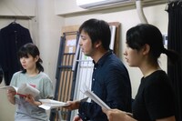 田上パル 第17回公演「Q学」稽古の様子。