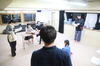 田上パル 第17回公演「Q学」稽古の様子。