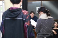 田上パル 第17回公演「Q学」稽古の様子。