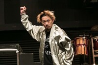 DIAMOND☆DOGS 15th Anniversary Series「Dramatic super dance theater『FLAMENCO マクベス』～眠りを殺した男～」稽古の様子。