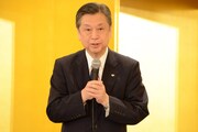 松竹の安孫子正副社長。