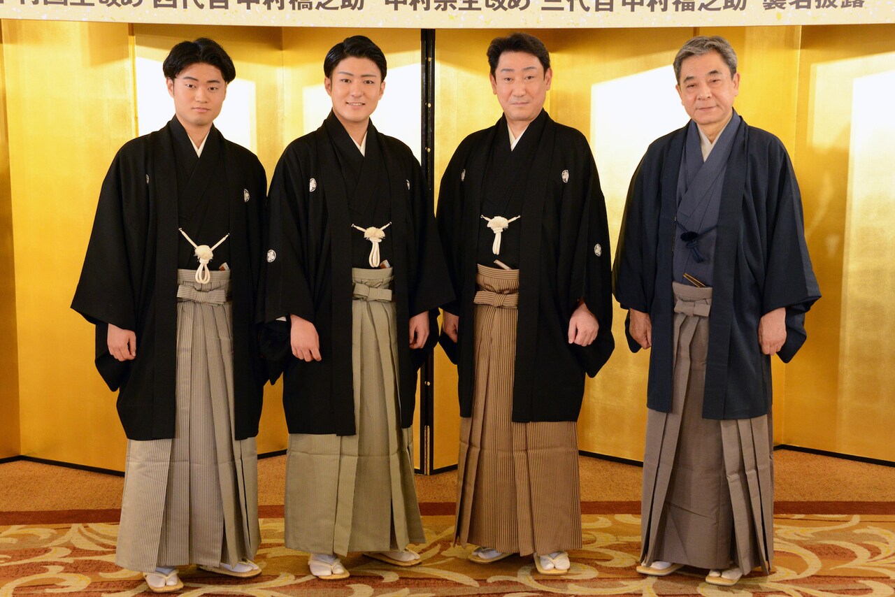 中村芝翫ら最後の襲名披露興行「松竹大歌舞伎」で「人情噺文七元結」「棒しばり」