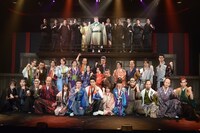 舞台「信長の野望・大志-春の陣-天下布武～金泥の首編～」フォトセッションより、“SIDE織田”の出演者。