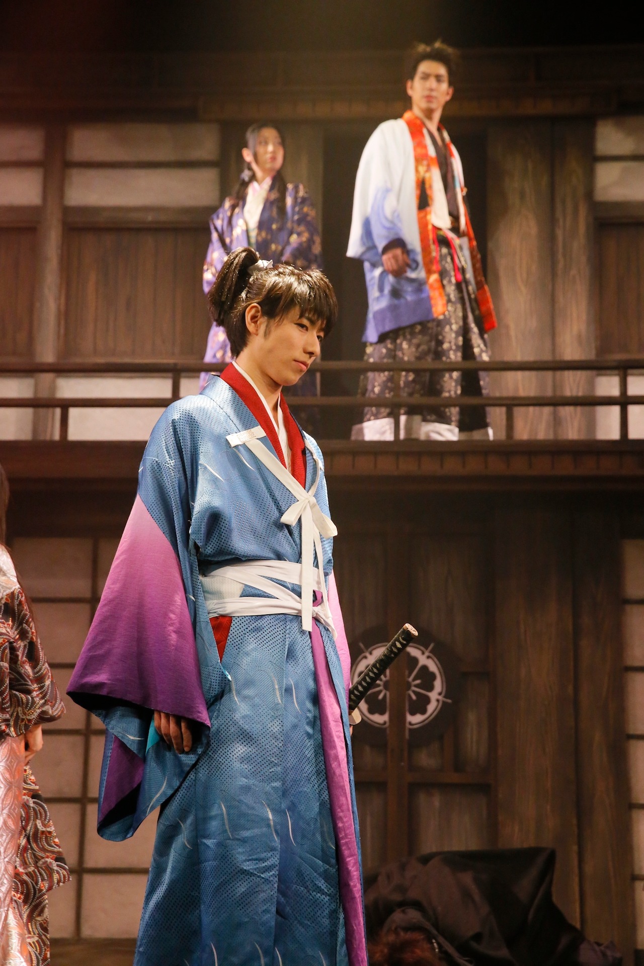 舞台「信長の野望・大志-春の陣-天下布武～金泥の首編～」より。(c)洲脇理恵（MAXPHOTO）