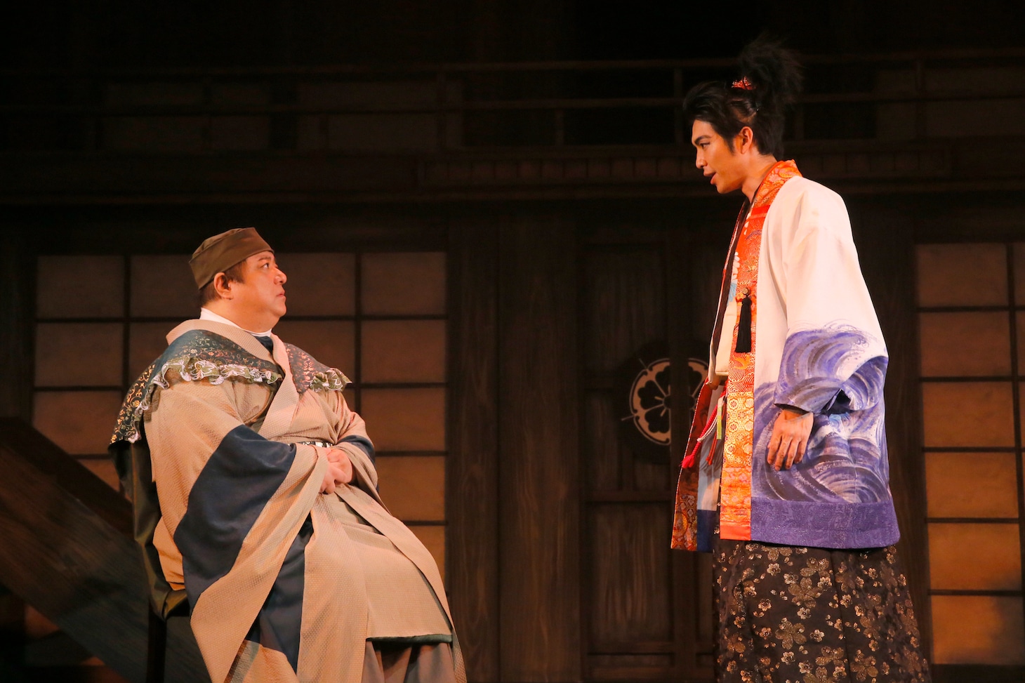 舞台「信長の野望・大志-春の陣-天下布武～金泥の首編～」より。(c)洲脇理恵（MAXPHOTO）