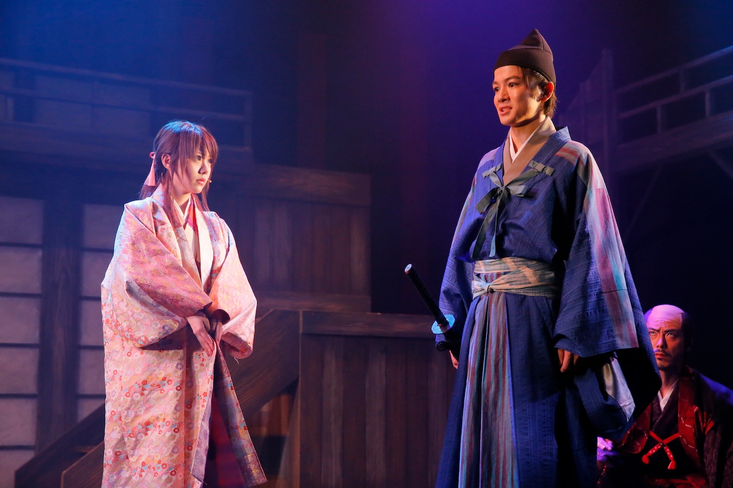 舞台「信長の野望・大志-春の陣-天下布武～金泥の首編～」より。(c)洲脇理恵（MAXPHOTO）
