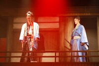 舞台「信長の野望・大志-春の陣-天下布武～金泥の首編～」より。(c)洲脇理恵（MAXPHOTO）