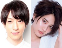 左から鈴木拡樹、山崎紘菜。