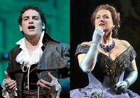 ヴェルディ「椿姫」より。(c)Ken Howard／Metropolitan opera