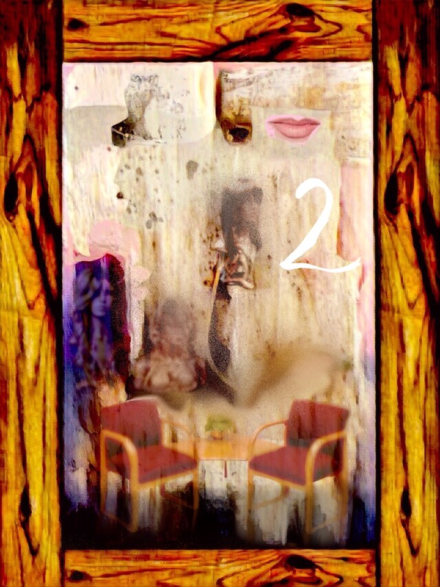 HEADZプレゼンツ「スワン666」メインビジュアル（絵：中原昌也）