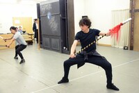 「黒蜥蜴―全美版―」稽古の様子。