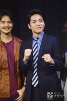 左から上口耕平、福田悠太（ふぉ～ゆ～）。
