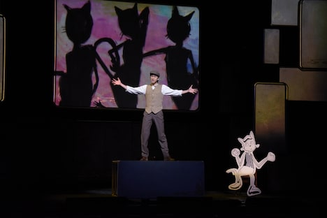 ミュージカル「ウーマン・オブ・ザ・イヤー」東京公演のゲネプロより。