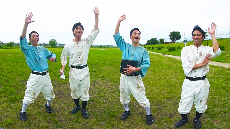 舞台「野球」安西慎太郎らが囲む“円陣トーク”を360度VR動画で