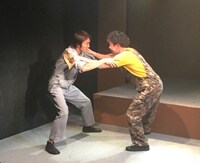 SYOMIN'S 旗揚げ公演「隻眼の産婆」より。